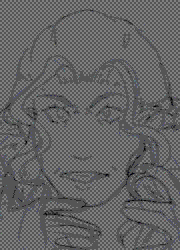 A collection of sketches predominantly featuring Venat from Final Fantasy 14. From the left to right, one sketch features her behind bars with a scared expression, one sketch below that being of her in the Yamcha death pose and her besides a Baldur's Gate 3 Tav both drawn doing Jerma expressions, as if in an arguement with one another.