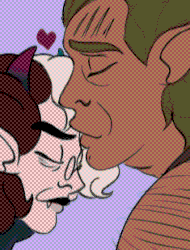 Halsin Baldur Gate giving my boyfriend's sona a gentle kiss 
                        on the forehead because oh my gods that was the cherry on top of the heaven this 
                        bear man is.